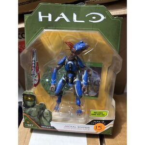 Halo Infinite Series 1 Jackal Sniper Action Figure with Stalker Rifle New Sealed